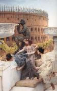 Alma-Tadema, Sir Lawrence The Coliseum (mk23) china oil painting artist
